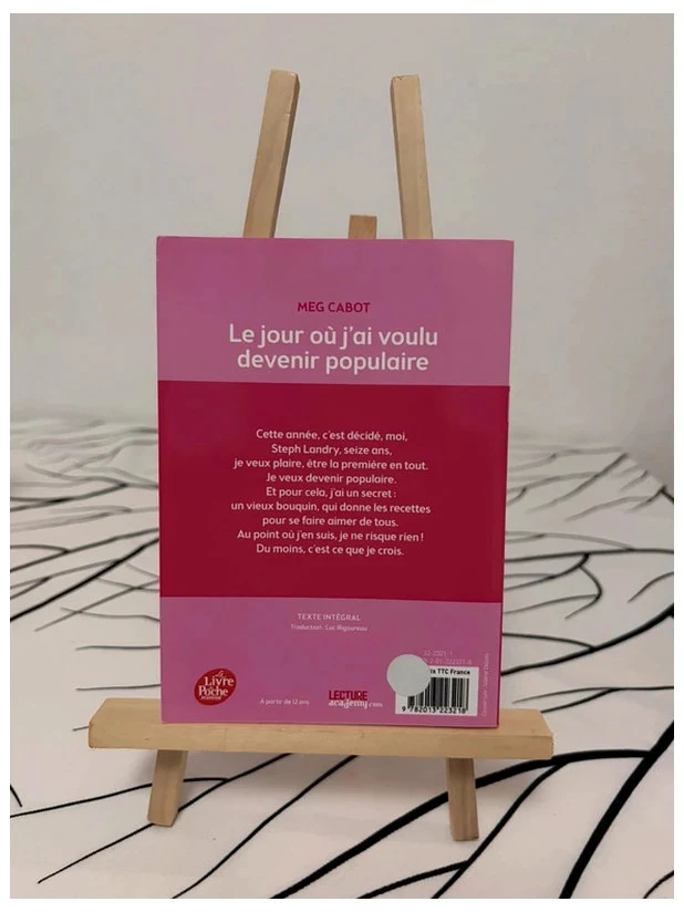 Meg Cabot Le Livre de Poche Jeunesse O dia em que eu quis me tornar popular – photo 2